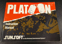 NES Manuals - Platoon
