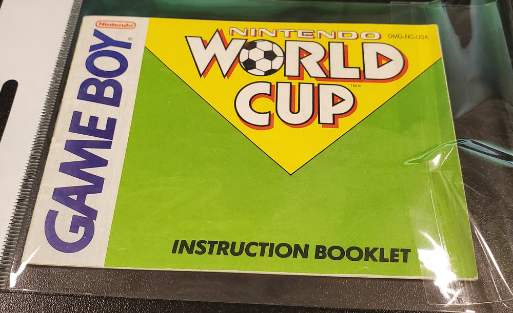 GB Manuals - Nintendo World Cup