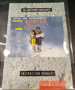 SNES Manuals - Tommy Moe's Winter Extreme