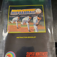 SNES Manuals - Roger Clemens' MVP Baseball