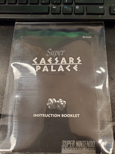 SNES Manuals - Super Caesars Palace