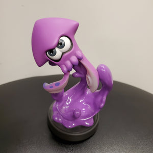 Splatoon Neon Purple Inkling Squid Amiibo