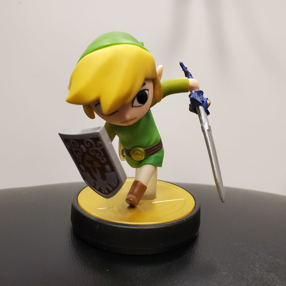 AMIIBO - TOON LINK (SUPER SMASH BROS) {LOOSE}