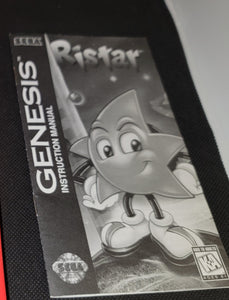 GENESIS - Ristar {AS PICTURED W/MANUAL}