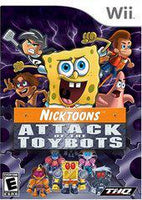 Wii - Nicktoons: Attack of the Toybots {NO MANUAL}