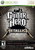 Xbox 360 - Guitar Hero Metallica {CIB}