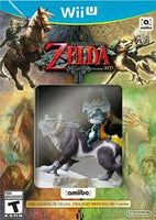 WII U- “The Legend of Zelda: Twilight Princess HD” + Wolf Link Amiibo [CIB]

