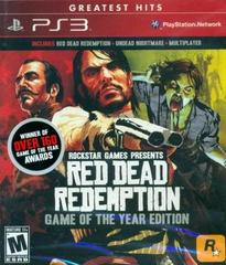 PS3 - Red Dead Redemption GOTY Edition {GREATEST HITS} {CIB W/MAP} {PRICE DROP!}