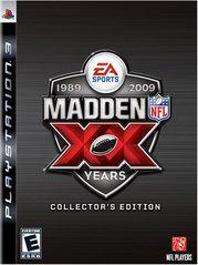 Madden XX NFL 09 -- 20th Anniversary Collector's Edition (PlayStation  PS3)