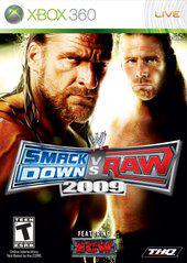 Xbox 360 - WWE Smackdown vs. Raw 2009 {CIB} [OK CONDITION]