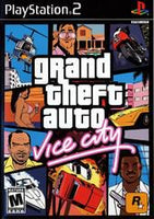 Playstation 2 - Grand Theft Auto Vice City {NO MANUAL}