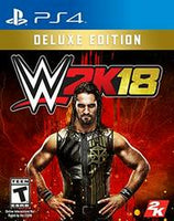 PS4 - WWE 2K18 Deluxe Edition