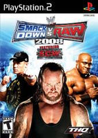 Playstation 2 - Smackdown Vs. Raw 2008 [NO MANUAL]