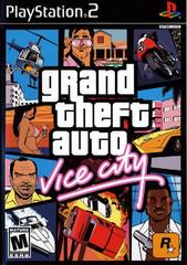 Playstation 2 - Grand Theft Auto Vice City {WITH MANUAL, NO MAP}