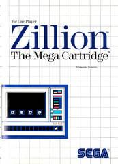 Master System - Zillion {NO MANUAL}