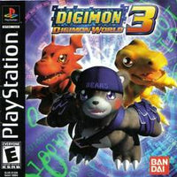 PLAYSTATION - Digimon World 3 [CIB W/ REG CARD]