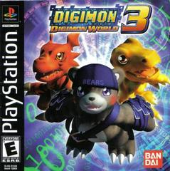 PLAYSTATION - Digimon World 3 [CIB W/ REG CARD]