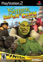 Playstation 2 - Shrek Smash N' Crash Racing [NO MANUAL, DAMAGE ON BACK COVERART]
