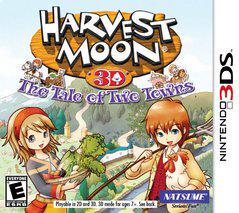 3DS - Harvest Moon 3D: Tale of Two Towns {CIB}