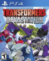 PS4 - Transformers Devastation [CIB, REDBOX STICKER ON DISC]

