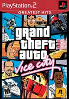 Playstation 2 - Grand Theft Auto Vice City {WITH MANUAL, NO MAP}
