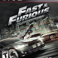 Playstation 3 - Fast & Furious Showdown