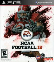 PS3 - NCAA Football 12 [NO MANUAL, COVERART WEAR]
