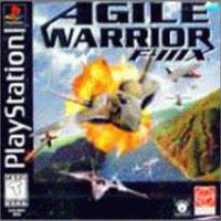 PLAYSTATION - Agile Warrior {REPRINTED ART/NO MANUAL}