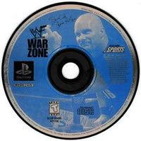 PLAYSTATION - WWF Warzone {DISC AND MANUAL}