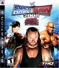 PS3 - WWE Smackdown vs. RAW 2008 {NO MANUAL}