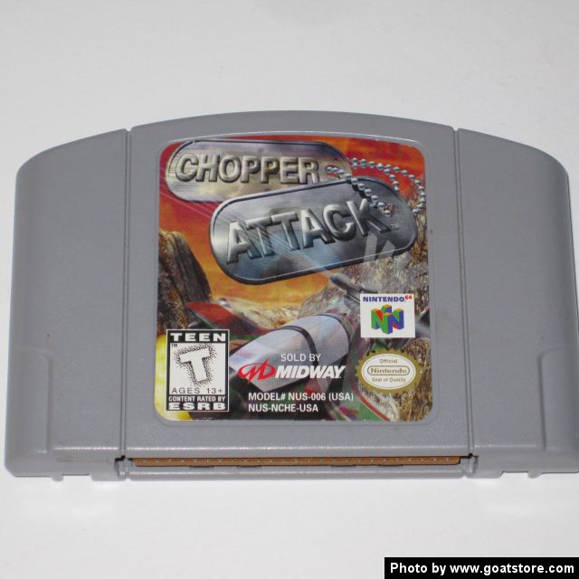 N64 - Chopper Attack [CART ONLY]