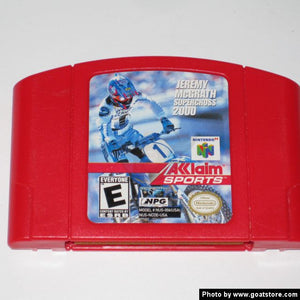 N64 - Jeremy McGrath Supercross 2000 {AS PICTURED}