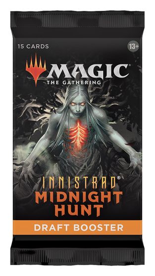 TCG - Magic the Gathering - Innistrad Midnight Hunt - Draft Booster - Single Pack