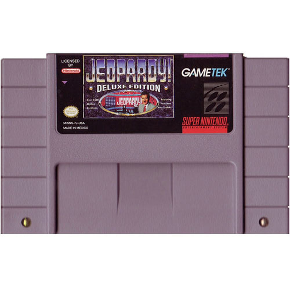 SNES - Jeopardy Deluxe Edition