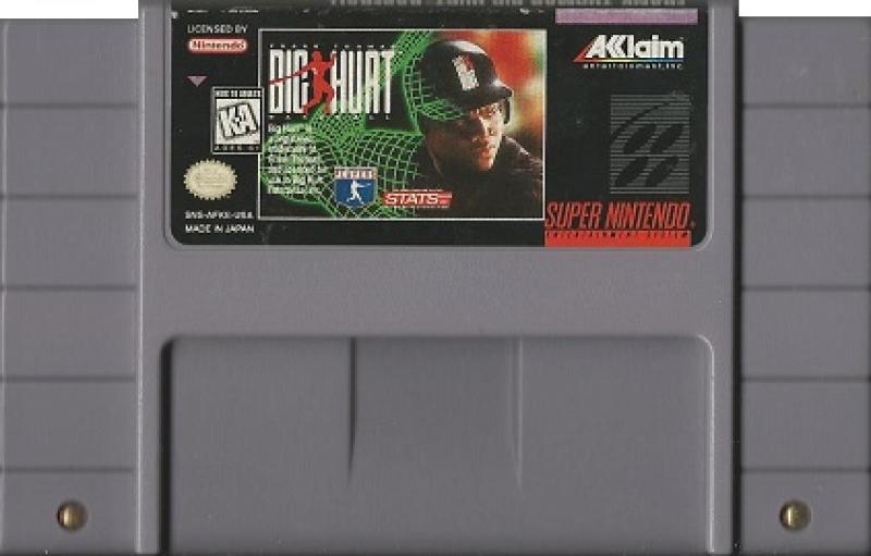 SNES - Frank Thomas Big Hurt Baseball