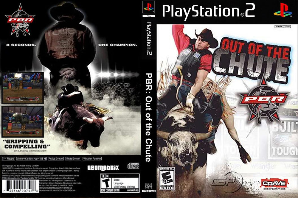 Playstation 2 - PBR Out of The Chute