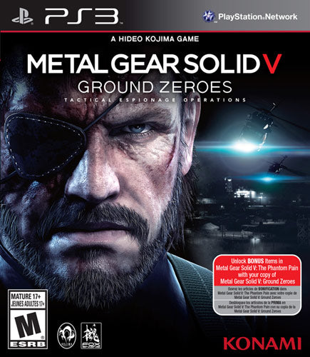 Playstation 3 - Metal Gear Solid V Ground Zeroes