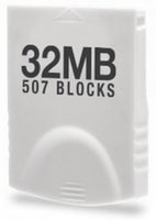 Gamecube & Wii Memory Card 32MB 507 Blocks