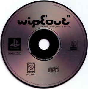 PLAYSTATION - Wipeout {DISC ONLY}