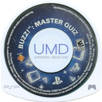 PSP - Buzz! Master Quiz [GAME ONLY]