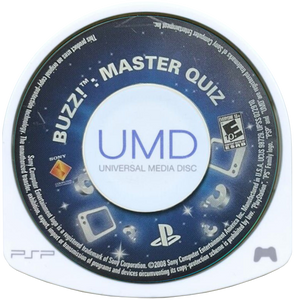 PSP - Buzz! Master Quiz [GAME ONLY]