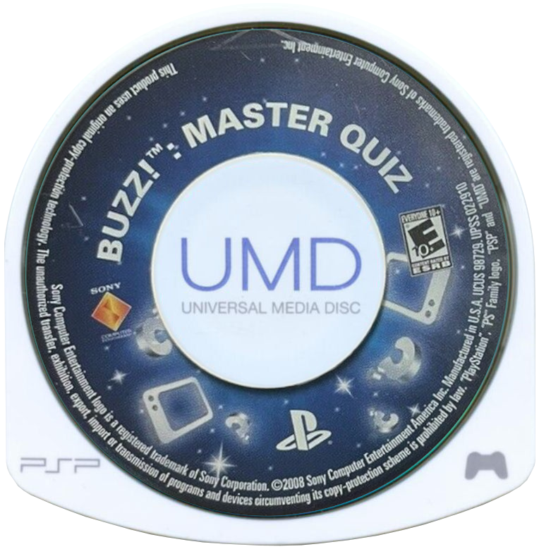 PSP - Buzz! Master Quiz [GAME ONLY]