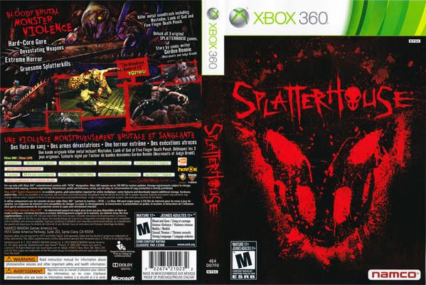 Splatterhouse buy for Xbox 360