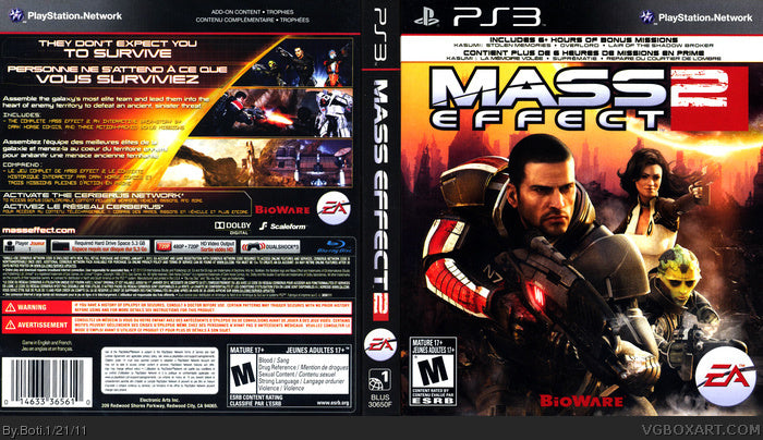 Mass Effect 2 - PS3 Game