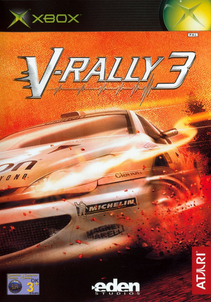 XBOX - V Rally 3 - PAL {CIB} | Steel Collectibles LLC.