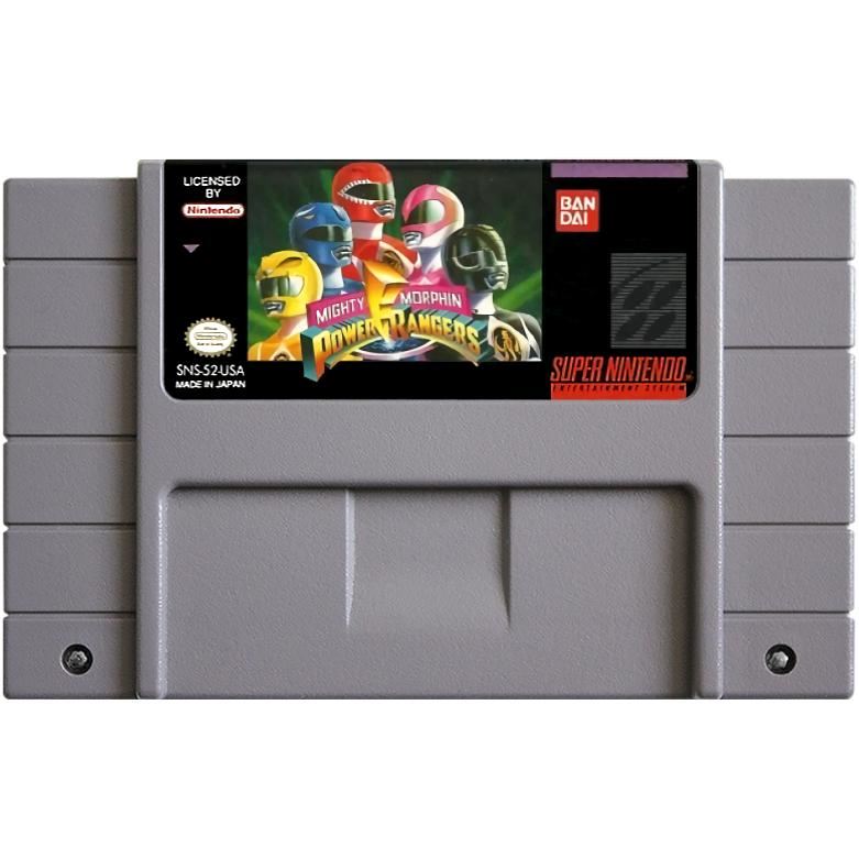 SNES - Mighty Morphin Power Rangers [CART ONLY]