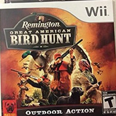 Wii - Remington Great American Bird Hunt {CARDBOARD SLEEVE}