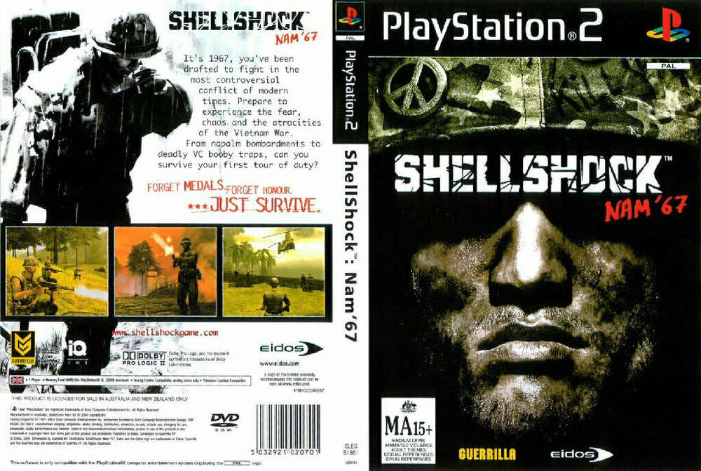 Playstation 2 - Shellshock Nam '67 {CIB}
