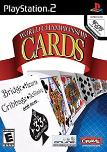 Playstation 2 - World Championship Cards