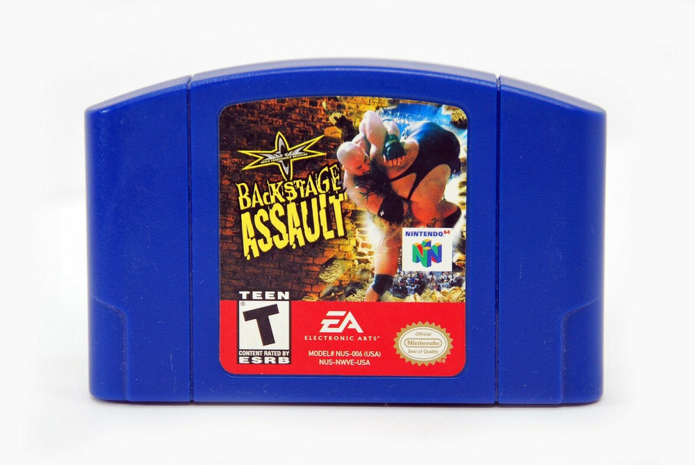 N64 - WCW Backstage Assault [CART ONLY]